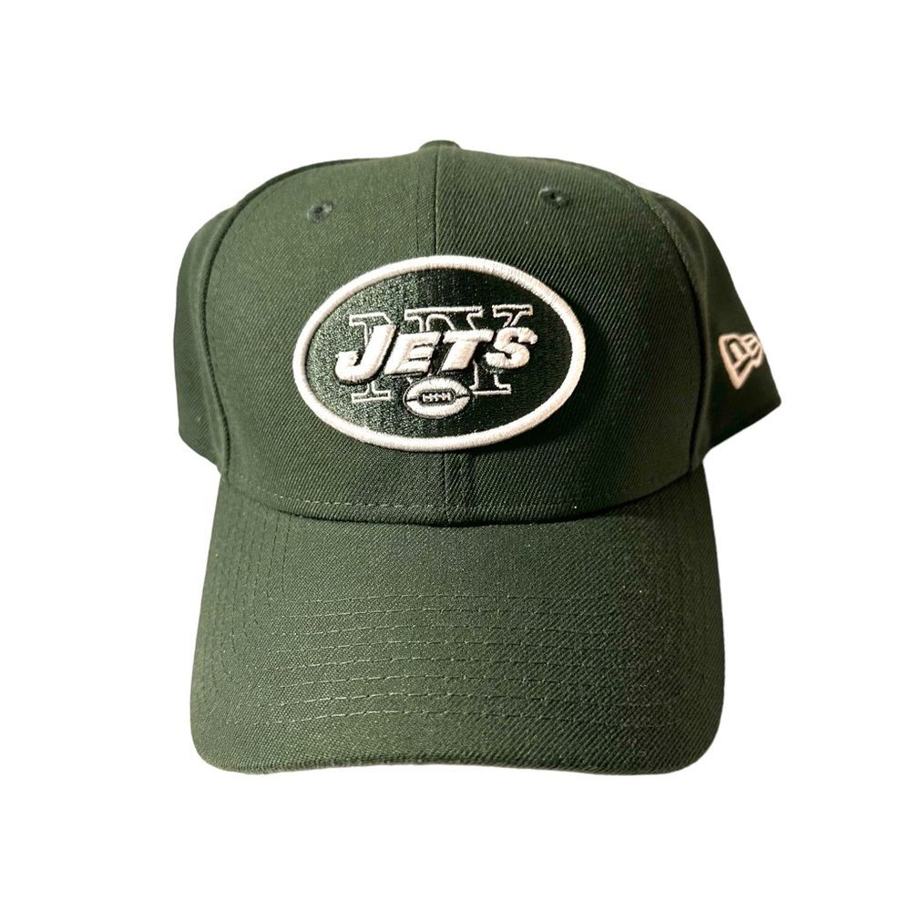 New Era New York Jets 9Forty Green The League Adjustable Strap Hat Cap Unisex